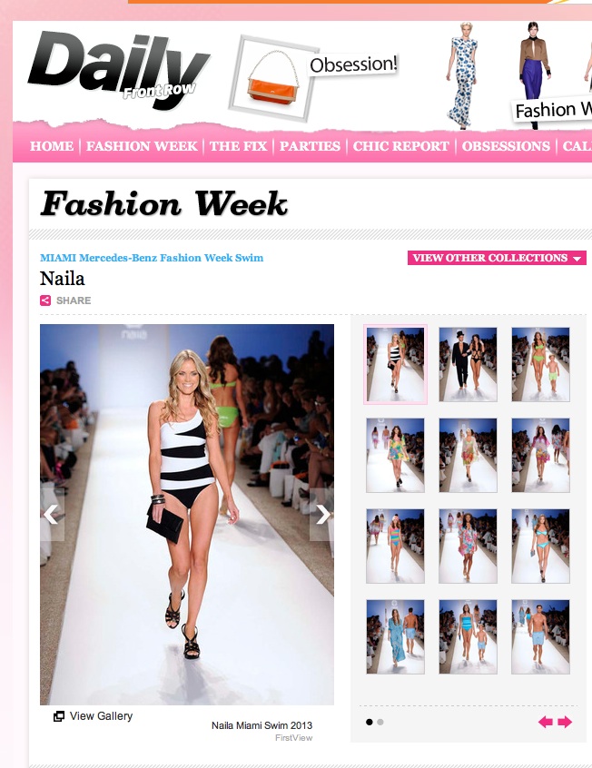 press fashion week daily